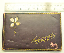 Antique Autograph Book with Handwritten Wishes from 1918, Hermosa Beach, CA picture