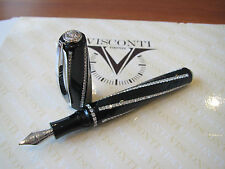 Visconti Divina Princess Black fountain pen Broad 23kt Pd nib MIB picture