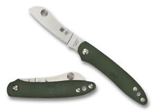 Discontinued Spyderco Roadie Folding Knife Green FRN Handle N690 Plain C189PGR picture