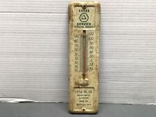 Cities Service Thermometer Wooster Ohio.Vintage picture