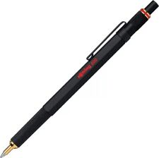 Rotring 800  Retractable Ballpoint Pen Black & Gold New In Box picture