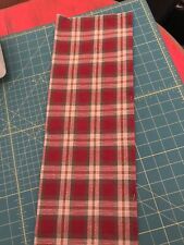 Custom-made w/ Longaberger ORCHARD PARK PLAID fabric tablerunner - diff widths picture