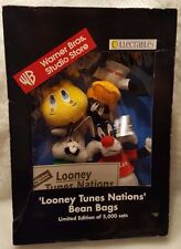 Warner Bros Looney Tunes Nations Bean Bags Limited Edition NIB picture