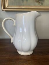 Roscher & Co Hobnail Ivory Cream Collection Pitcher Ribbed Scalloped picture