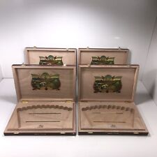 Lot of 4 Oliva 135th Anniversary Empty Wooden Cigar Boxes 13.25x9x1.75 #16 picture