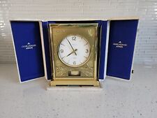 JAEGER-LECOULTRE ATMOS - A 22K RED-GOLD PLATED BRASS ATMOS MOTIF CLOCK 1967 RARE picture