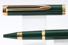 Vintage Waterman Gentleman Lacquered Green Rollerball Pen, GT picture