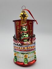 Radio City Christmas Spectacular Blown Glass Toy Soldier Rockettes Ornament 2008 picture