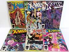 Uncanny X-Men Lot of 6 #187,189,198,202,206,208 Marvel (1984) 1st Print Comics picture