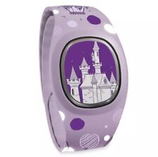 Disney Parks Minnie Mouse Cinderella Castle Magicband Plus Purple Unlinked NEW picture