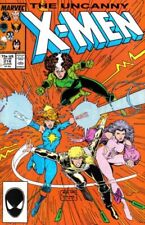 Uncanny X-Men (1981) #218 Direct Market VF. Stock Image picture