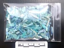 2 oz Blue Kyanite Rough Crushed Chips Tiny Small Crystal Tiny Pieces picture