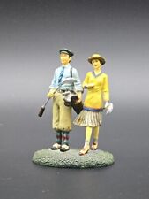 Highland Ridge Golfer Couple Figurine #PA 1700 Russ Berrie And Company picture