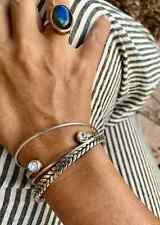 Off Duty- Swarovski crystal silver cuff bracelet picture