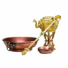 1set Copper worship plate tray For Tibetan Water-and-land Services of buddhism picture