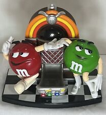 Vintage M&M's Rockin Roll Cafe Jukebox Candy Dispenser Collectible Candy Display picture