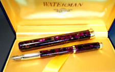 WATERMAN LADY AGATHA FOUNTAIN PEN   FULL SET   NEW IN BOX   LOT 45 picture