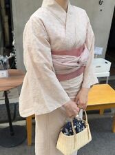 Grail Kimono Yukata Set Dress flower pattern embroidery Pattern Kyoto Summer picture