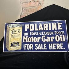polarine oil standard gasoline sign picture