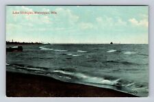 Sheboygan WI-Wisconsin, Lake Michigan, Antique, Vintage Souvenir Postcard picture