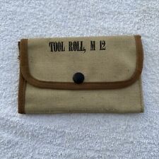 E497. UNISSUED WWII M12 TOOL ROLL KIT FOR RIFLE SPARE PARTS picture