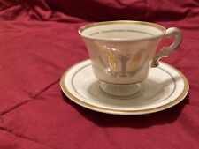 VINTAGE SYRACUSE CHINA MADE FOR GOVERNOR CLINTON TEA CUP AND SAUCER.. picture