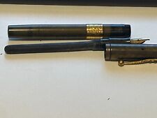 Vintage Waterman 52 fountain pen-14kt gold nib-fine-medium-flexible-New rubber picture