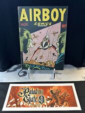 Airboy Comics Vol. 3 #10 FN-/FN (Hillman 1946) “The Flying Fool Vintage Comic picture