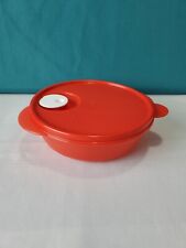 Tupperware Crystalwave Microwave Divided Dish 825ml/ 3.25 cup New Sale Red Sale. picture
