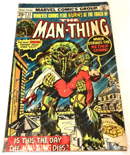 The Man-Thing #22 (Marvel 1975) Last Issue Howard the Duck Cameo picture