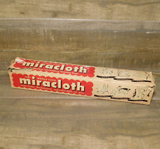 Vintage 50s Miracloth Miracle Cleaning Reusable Cloth In Box Visking Made in USA picture