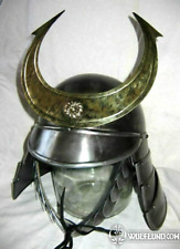 18GA Medieval SAMURAI HELMET Knight Larp Helmet Replica Helmet With Liner TM058 picture