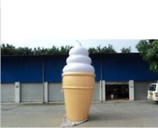New 4m Inflatable Lighted Ice Cream Balloon Advertising with Blower picture