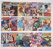 Marvel Comics 21 SPIDER-MAN Book Lot , Amazing, Maximum Carnage, Spectacular  picture