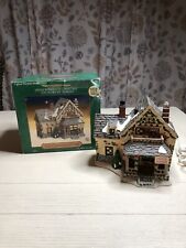 2001 Santa’s Workbench Victorian Series Light Up Porcelain “The Cheesemonger” picture