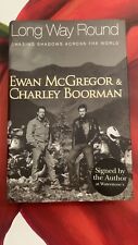 Hand Signed Collectors Book Ewan McGregor Charley Boorman Waterstones Long Way picture