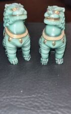 Foo Dogs Arita Pottery Salt And Pepper Shakers 2 Inch picture