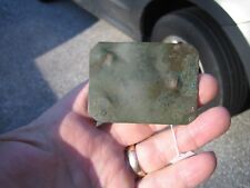 Dug Early US Cross Belt Plate - Rare clipped corner style - approx 2 5/8 x 2 picture