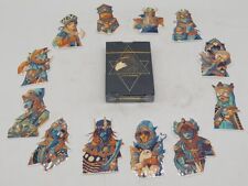 reserved for C Vivid Kingdoms Black edition gilded playing cards and 12 stickers picture