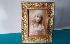 Ornate Gold Vintage Antique Look Picture Photo Frame Tabletop & Wall 3.5x5