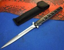 13'' Black Walther Aluminium Handle Big Pocket Folding Assisted Knife SA01 picture