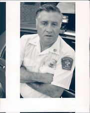 1992 Chief James McCabe Boston Fire Department District Vintage Press Photo picture