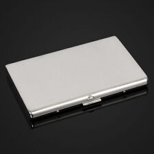 Cigarette Case Ultra-thin Stainless Holder Box for 100's Cigarettes Metal Steel picture