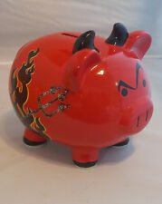 Devil Pig Deviled Ham Piggy Bank NEW picture