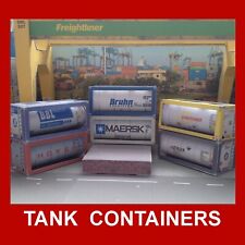 OO Gauge 1:76 Oil Tank Containers Rail Freight Rolling Stock Choose from list picture