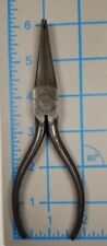 Vintage Utica 6” Long Nose 3/8” Wide Duckbill Pliers #86 USA with Modified Tip picture