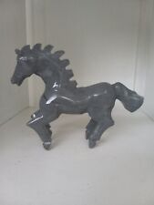 Hand carved stone horse figurine picture
