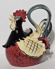 Blue Sky Clayworks Alberto Alto Rooster Teapot NIB Auth Retailer Best Seller picture