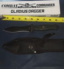 United Combat Commander Gladius Dagger Dual Edge Fixed Blade Knife Full Tang New picture