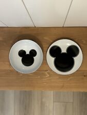 Disney Mickey Mouse Body Parts Salad Plate And Bowl Set Wall Decor Dishes picture